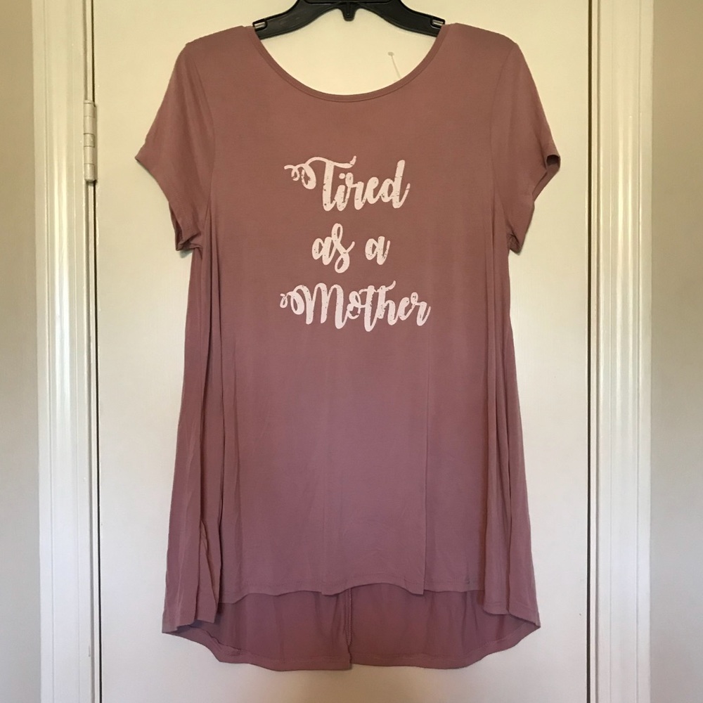Tired As a Mother tunic